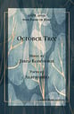 October Tree SATB choral sheet music cover